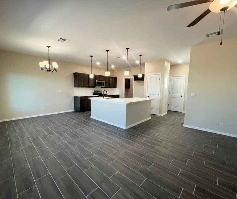 Hallroom with Kitchen