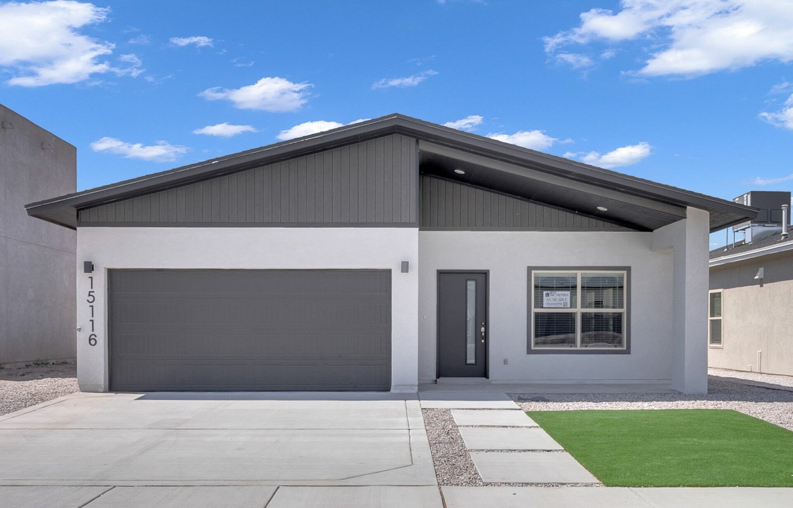 3d house front View