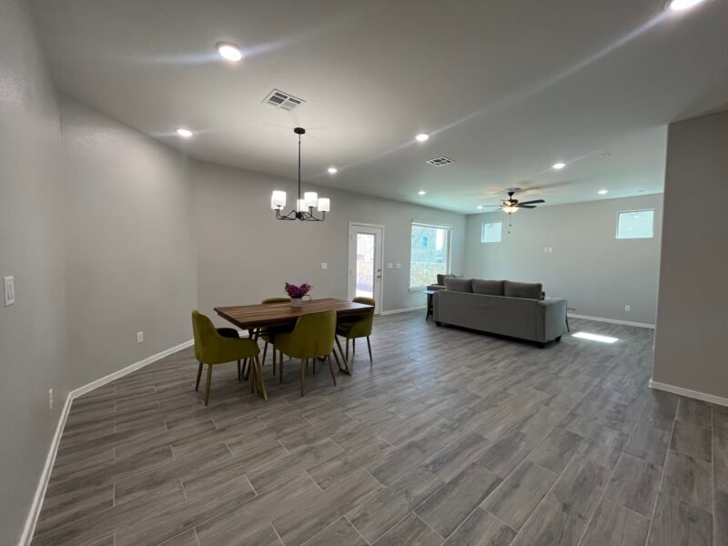 sitting area in hall room
