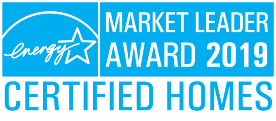 MARKET LEADER AWARD 2019 CERTIFIED HOMES