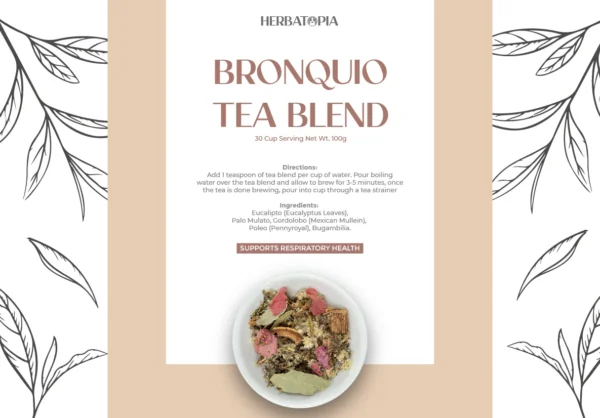 Mezcla de Té Bronquio – 30 Tazas (100g)