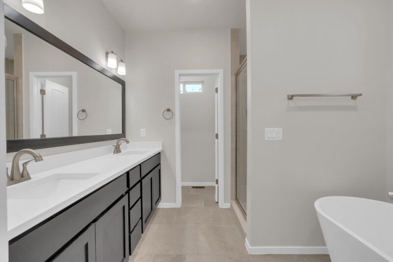 Bath Tub cwith basen mirror