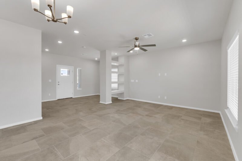 Marble design with theme white ground view