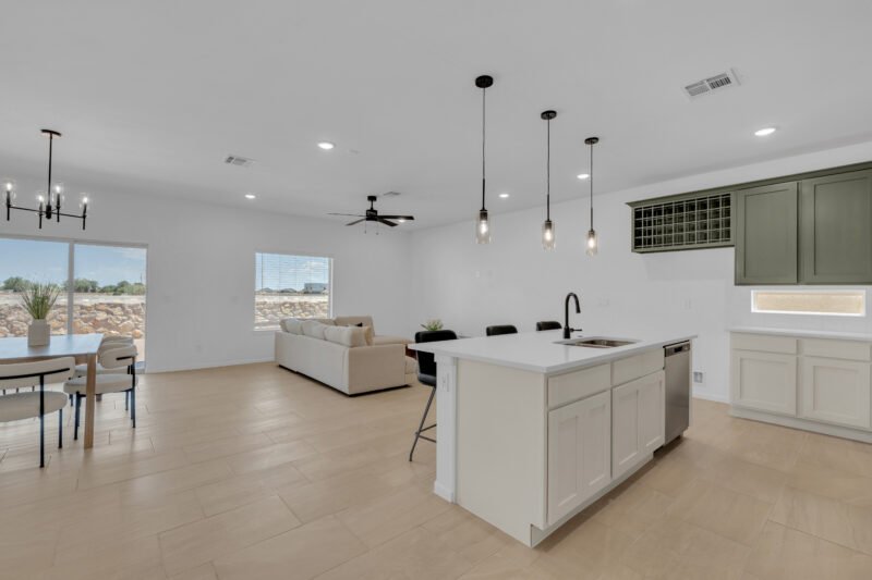 TV lounch with modern design hall
