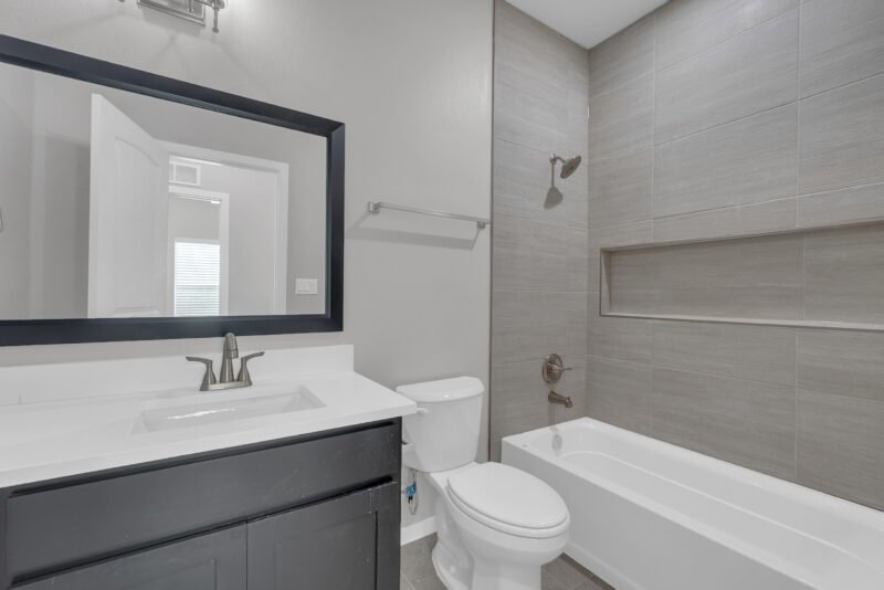 black theme new bath tub